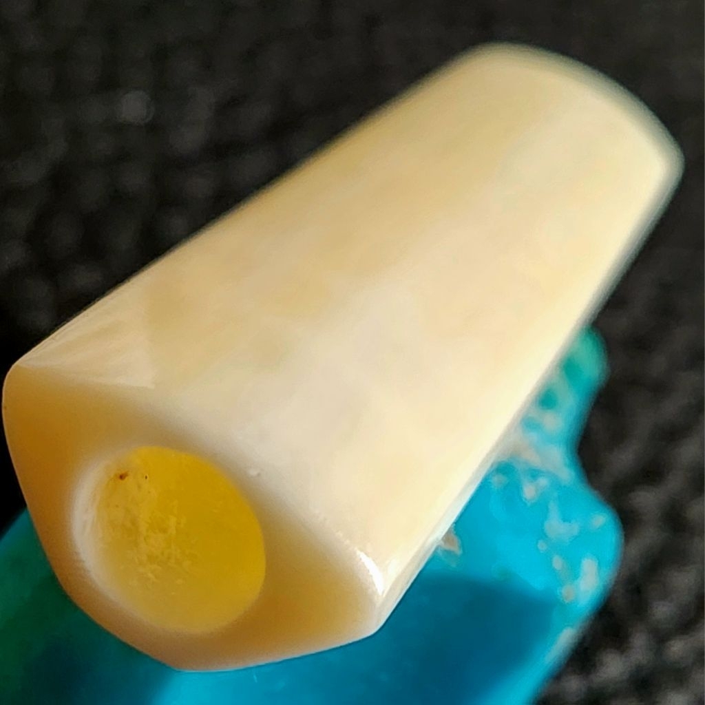 BARU CA LING, #Pipa Khusus Mil, 4,6 cm, Dim 1,6 x 1,0 cm, Mulus Bening, 720 > 580 , Bagi yg mau mera