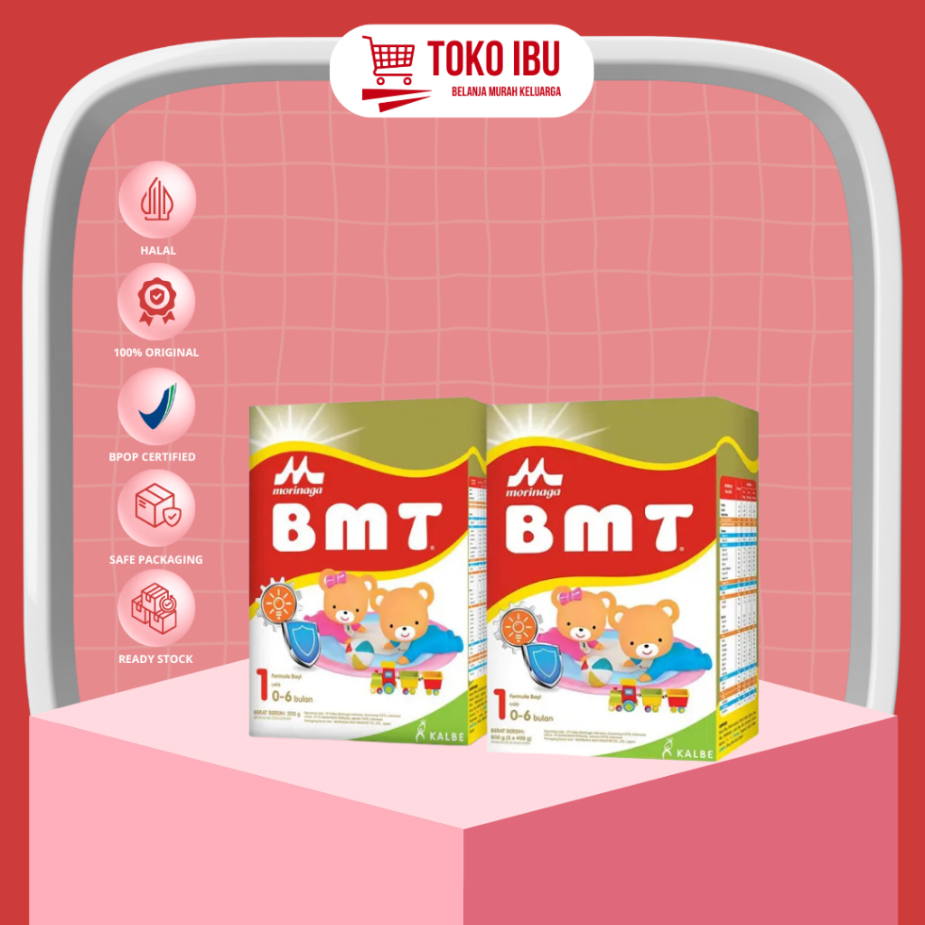 Susu Morinaga BMT 1 0-6bln 200gr 800gr