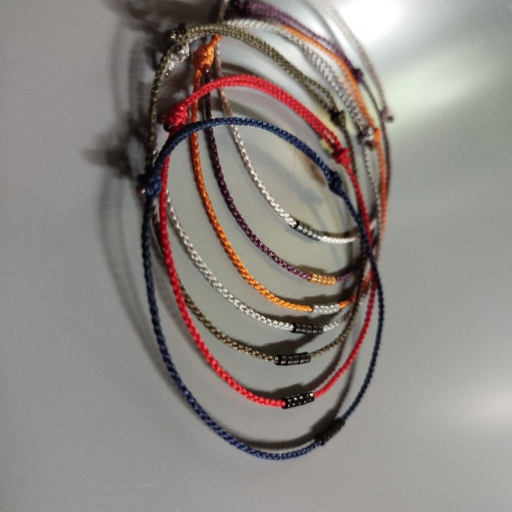 Gelangtali.gelang simple Miyuki beads. gelang unisex