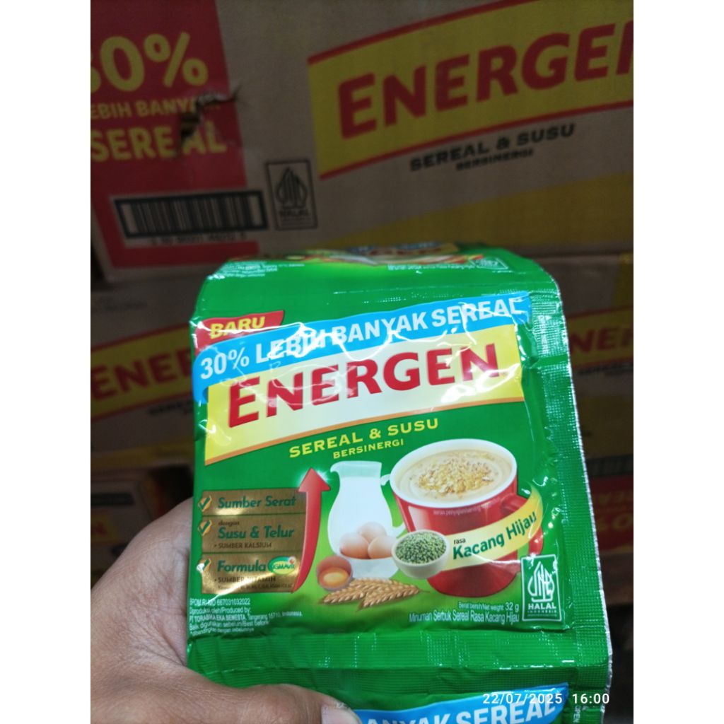 

energen sereal 1 renteng
