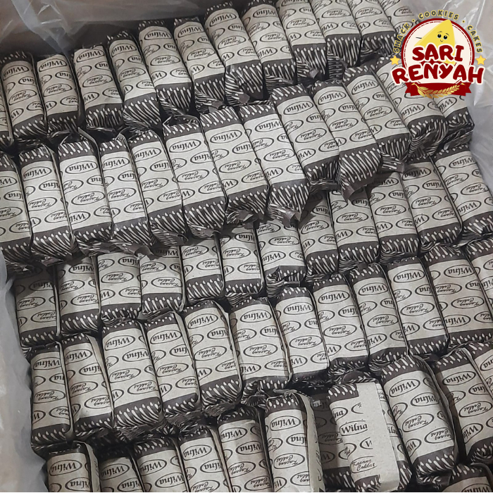 

Dodol Kacang Cokelat KC ASLI Garut / Dodol Batik Wilna Manis Legit Kenyal - Sari Renyah