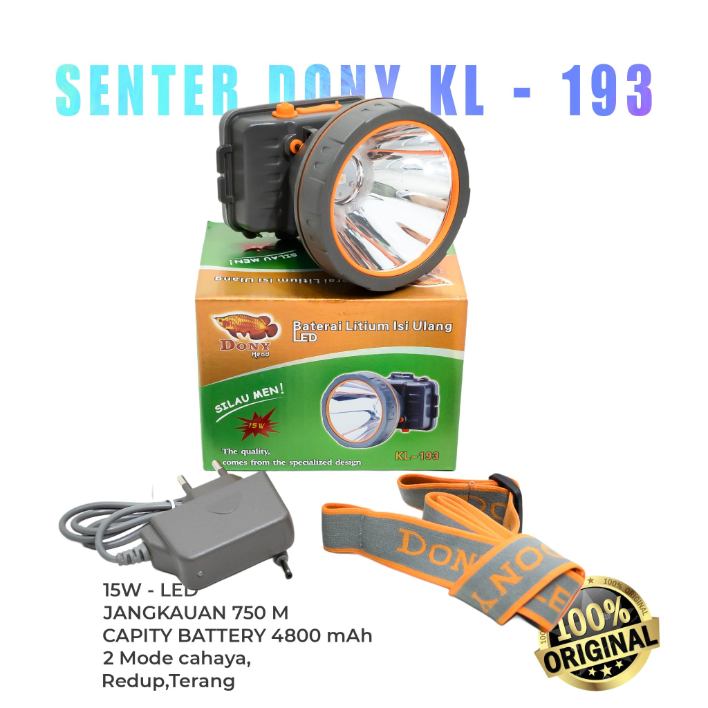 SENTER KEPALA DONY KL-193 15 Watt