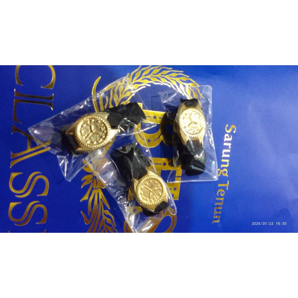 gelang jam bayi motif jam