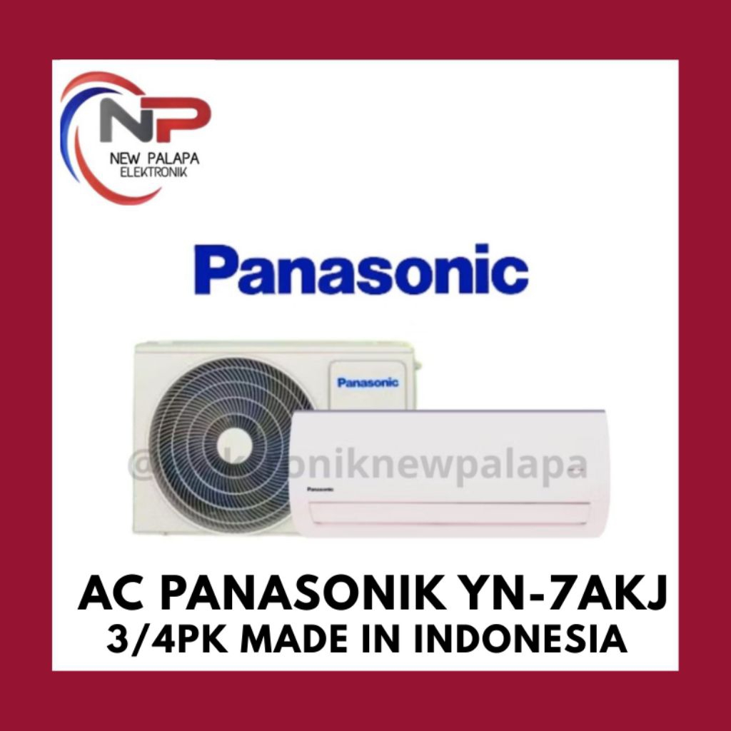 AC Panasonic 3/4pk standard YN-7AKJ - ac panasonic 3/4 pk - panasonic YN-7AKJ