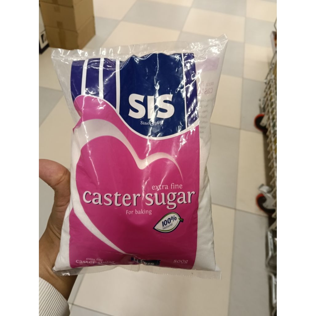 

sis caster sugar 800gr caster sugar for baking