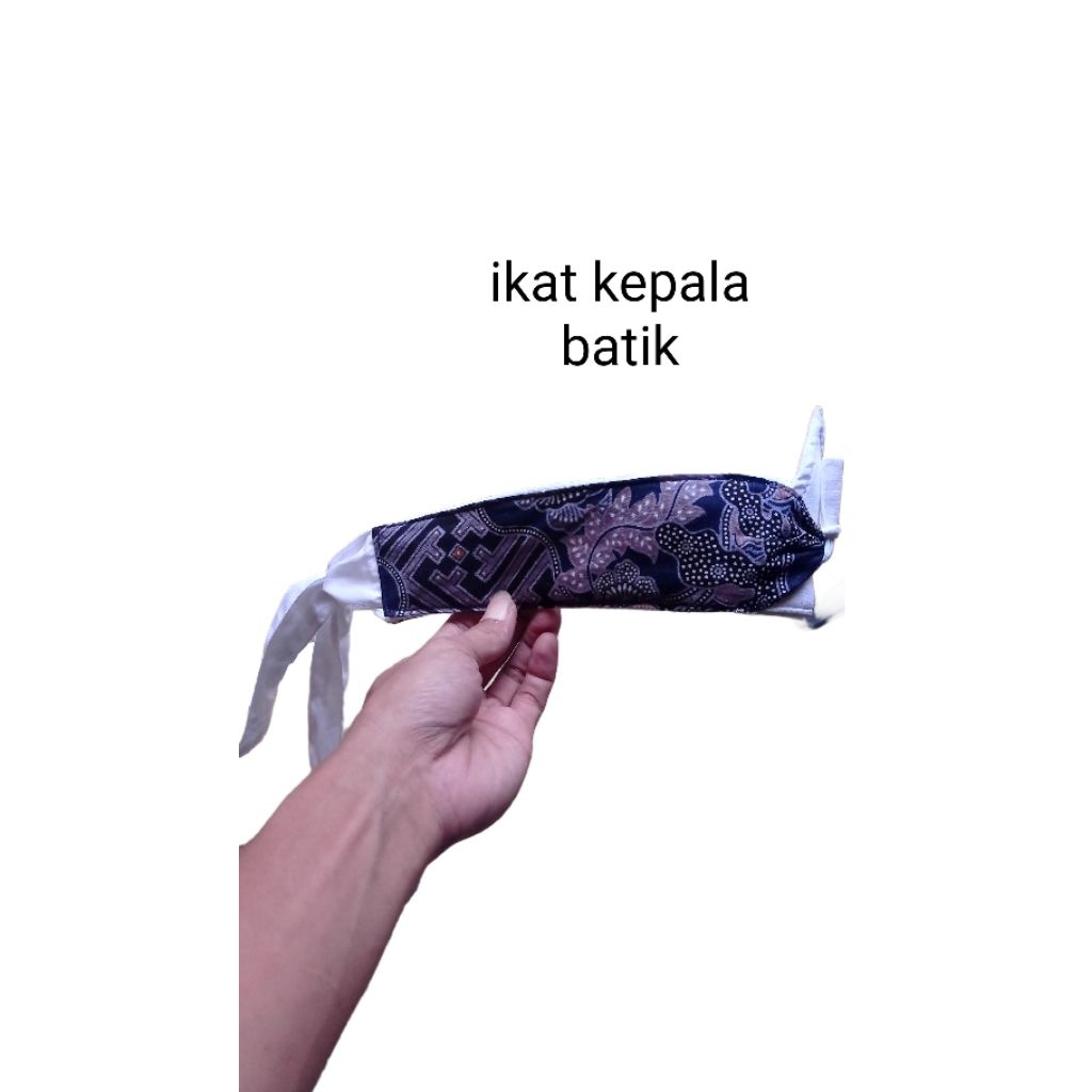ikat kepala batik,totopong antik tradisional,ikat batik