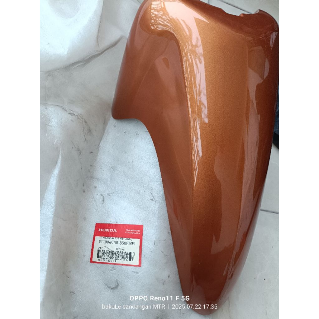 spakbor slebor depan Honda Supra x 125  original Ahm 61100 KTM 850 FMR