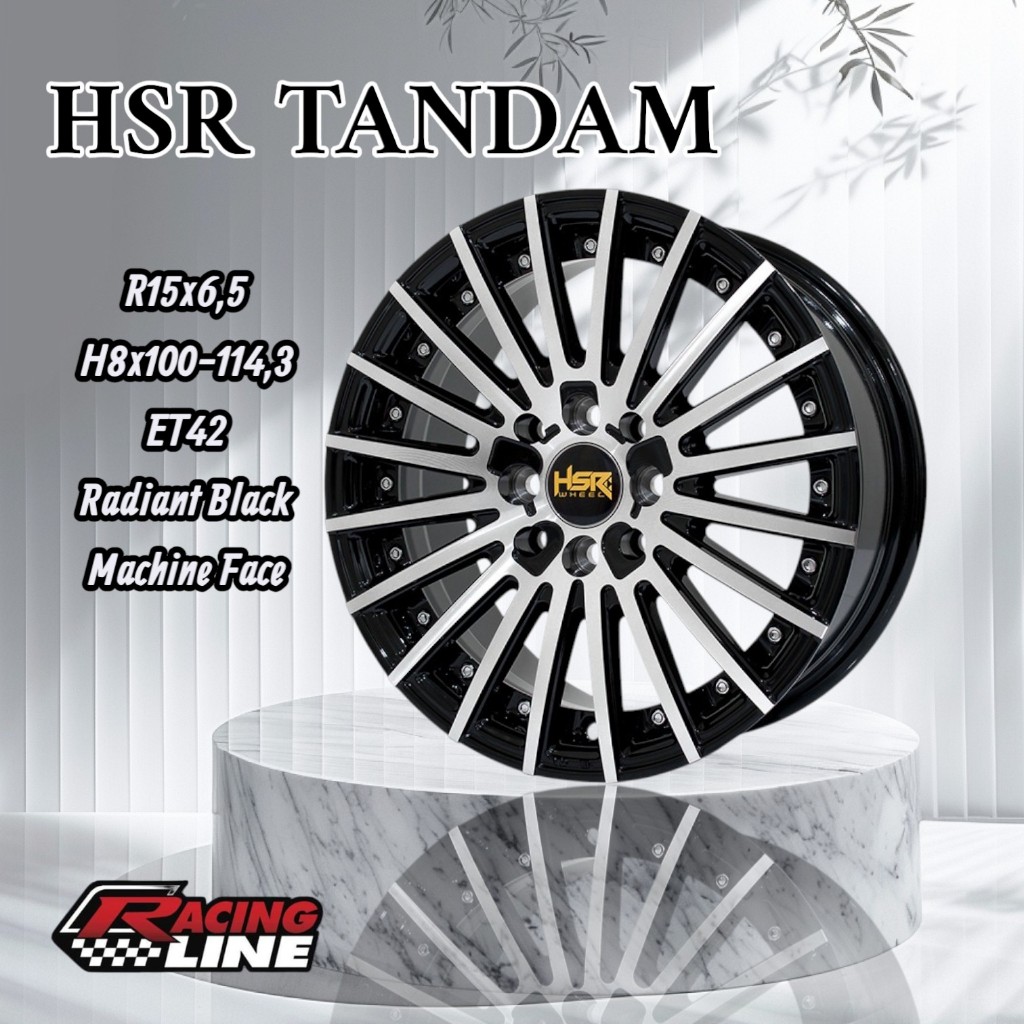 velg ring 15 hsr tandam untuk yaris avanza calya genio dll