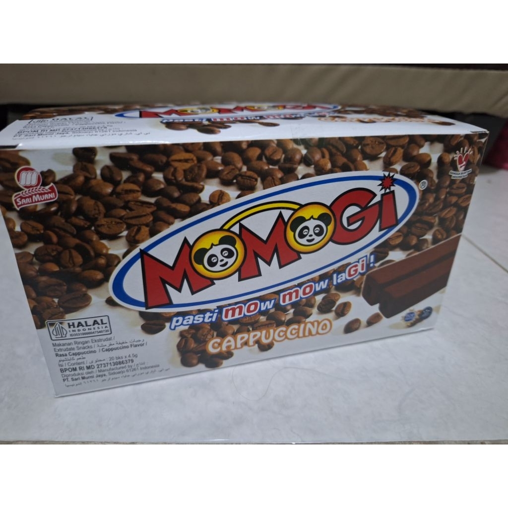 

momogi rasa cappucino 1 pack isi 20pcs