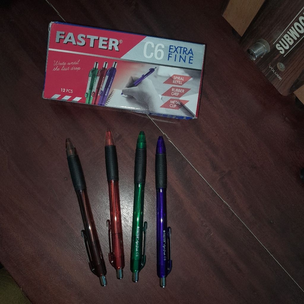 

Pulpen Faster C6 Extra Fine 0.7mm per 1 Pcs