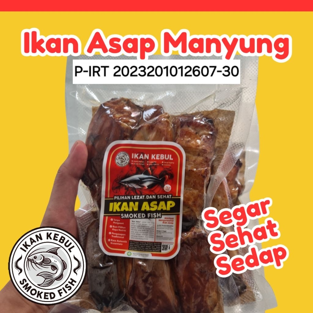 

Ikan asap manyung vakum khas demak