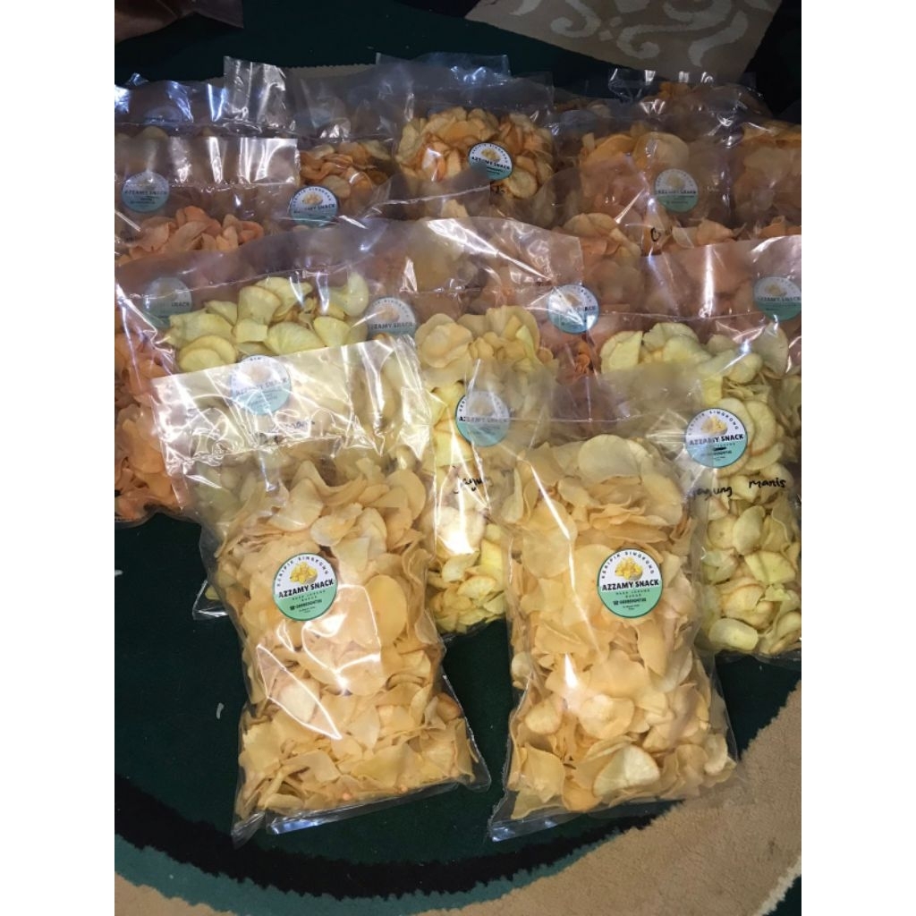 

Kripik Singkong Rasa Jagung Bakar