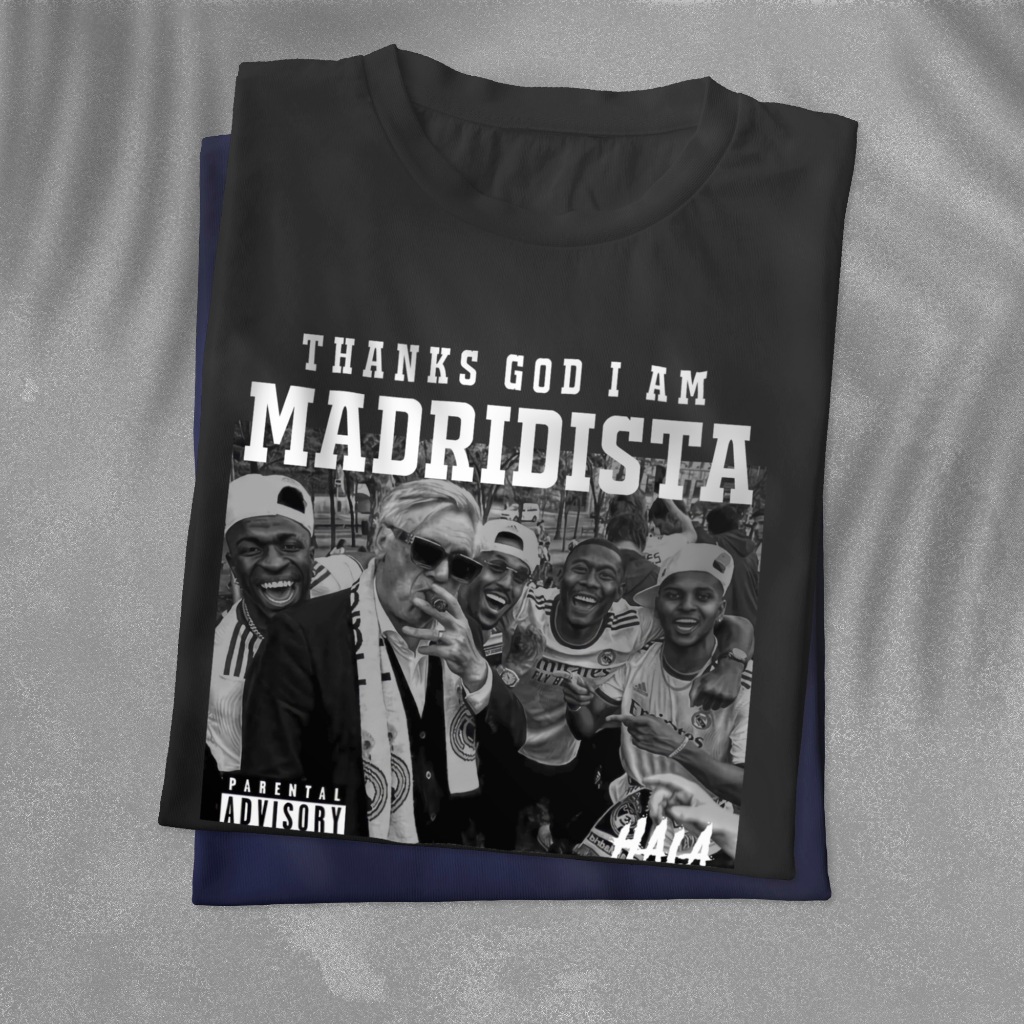 KAOS REAL MADRID / MADRIDISTA / BAJU PRIA WANITA / SEPAK BOLA JERSEY