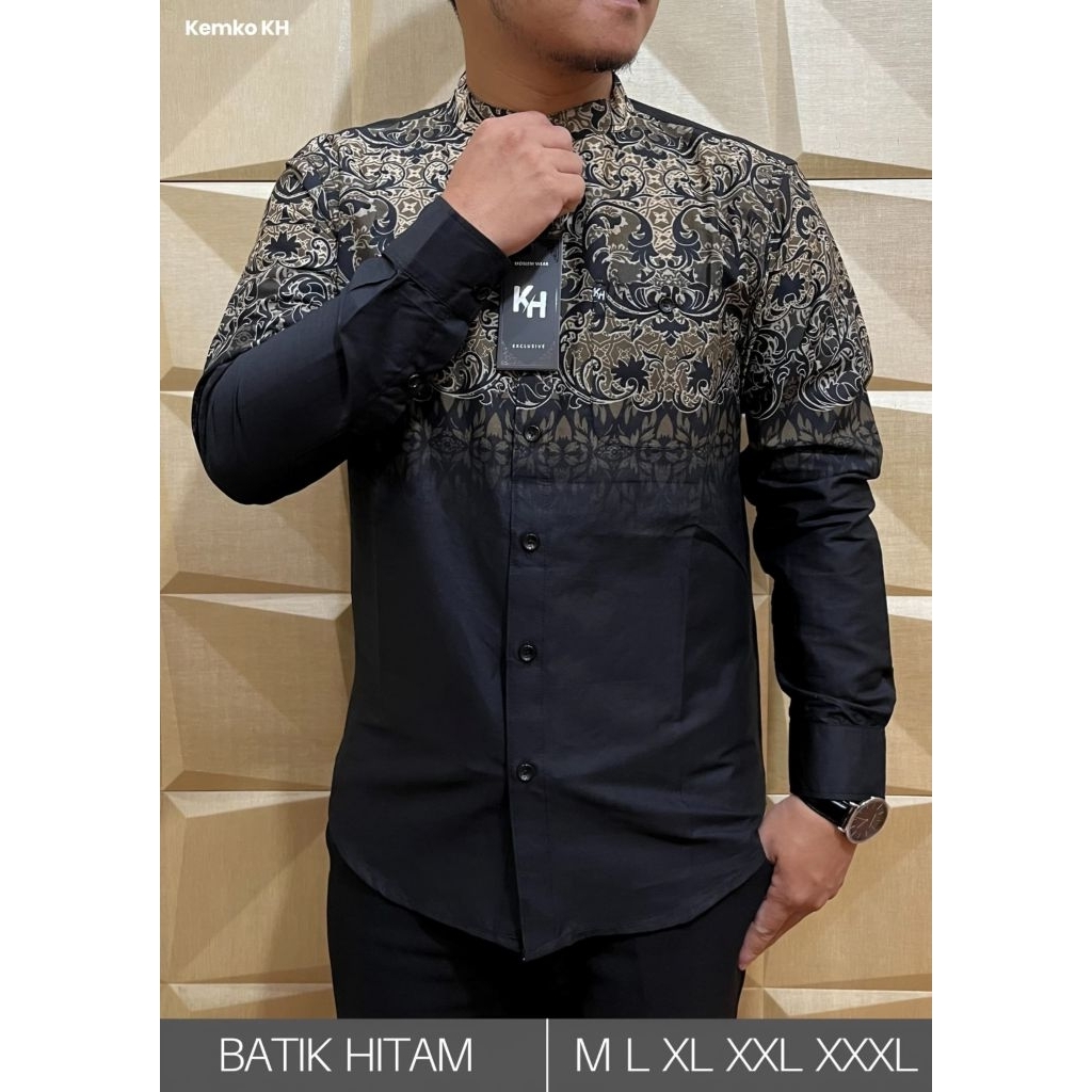 Koko pria Erkape/kemeja pria KH motifbaru