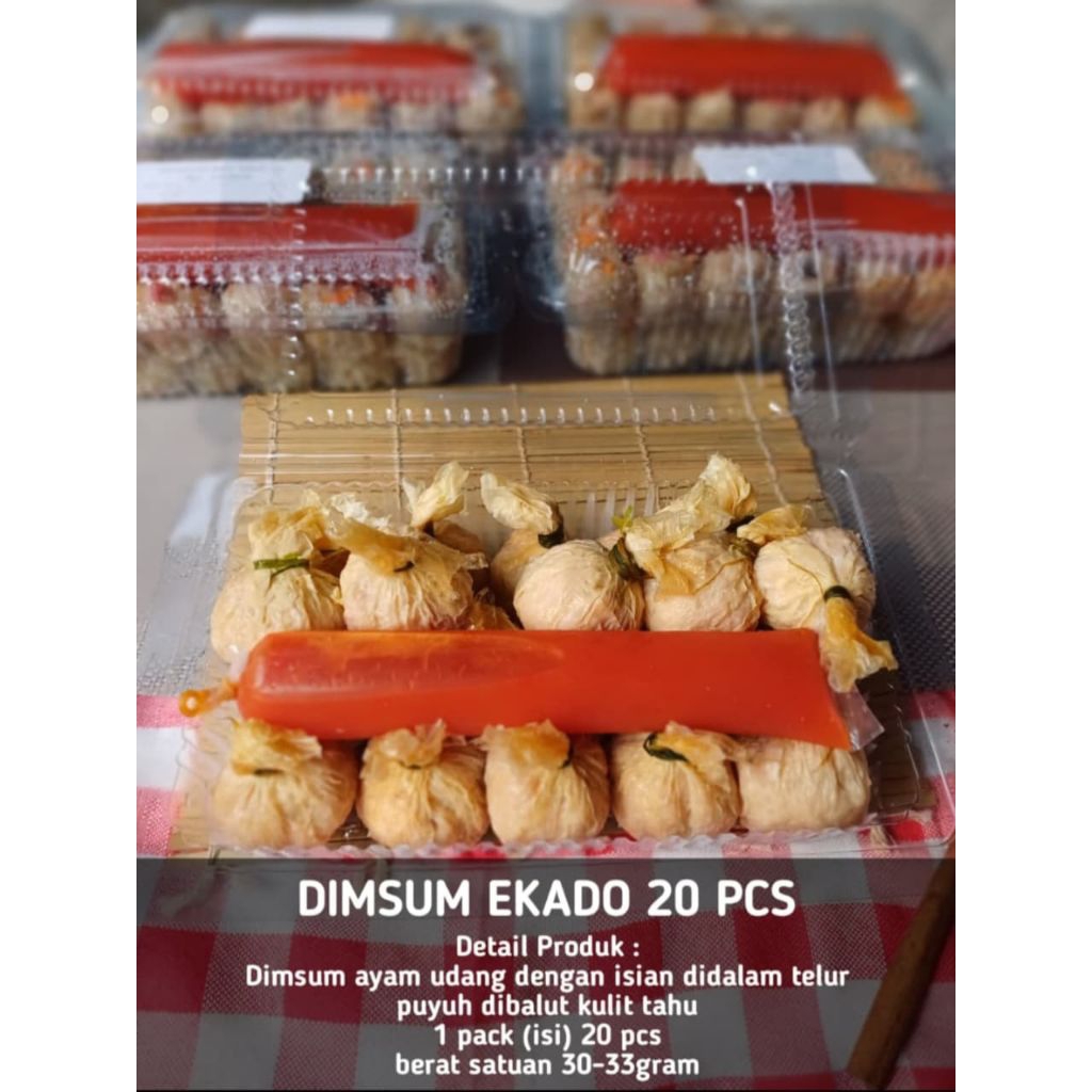 

Dimsum Ekkado isi 20 Pcs