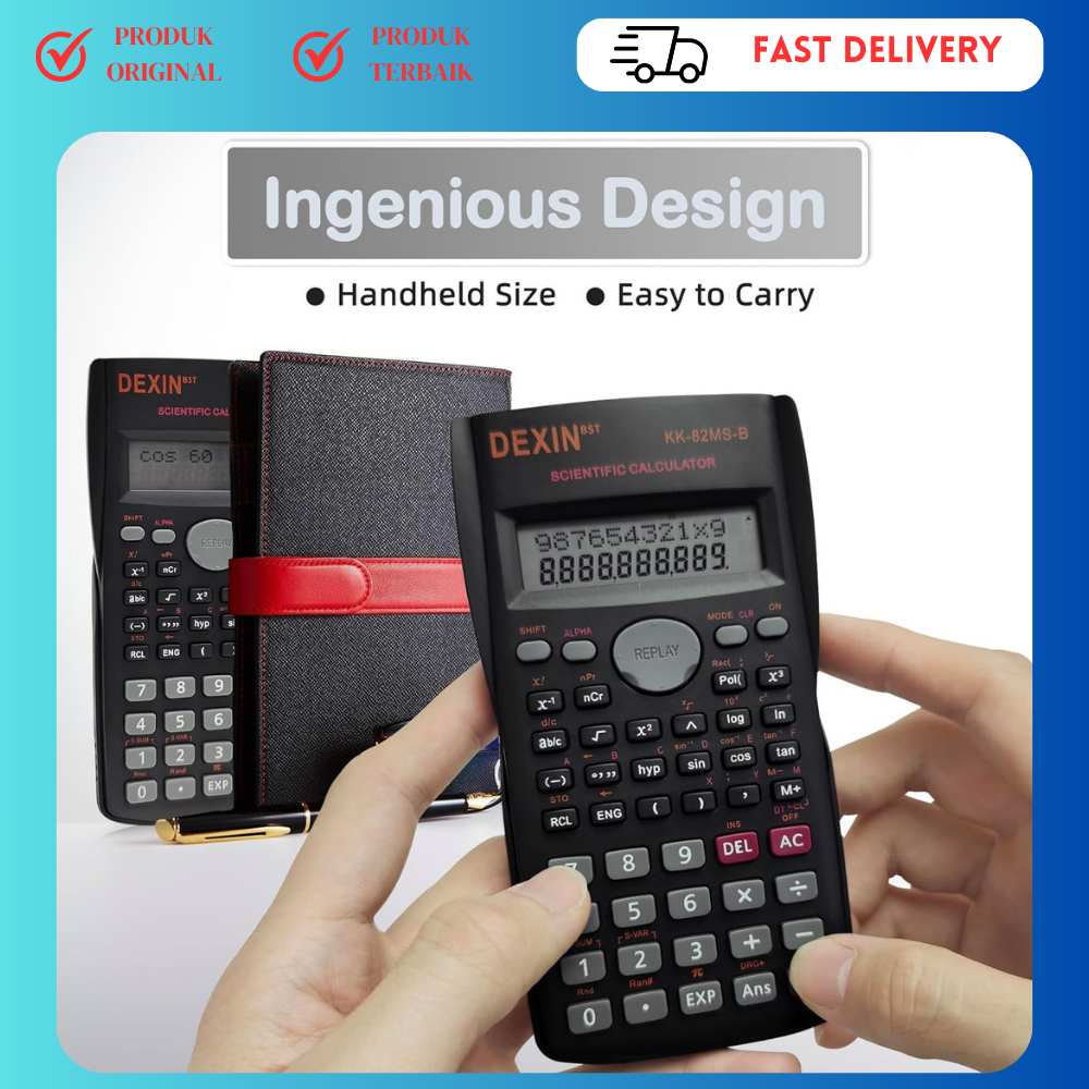 

DEXIN Kalkulator Elektronik Scientific Calculator