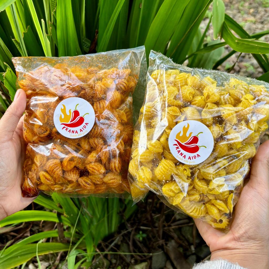 

MAKARONI KERANG DAUN JERUK, PEDAS GURIH 100% TIDAK KERAS