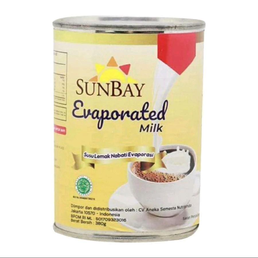 

SUNBAY SUSU EVAPORATED MILK UKURAN 380 GRAM