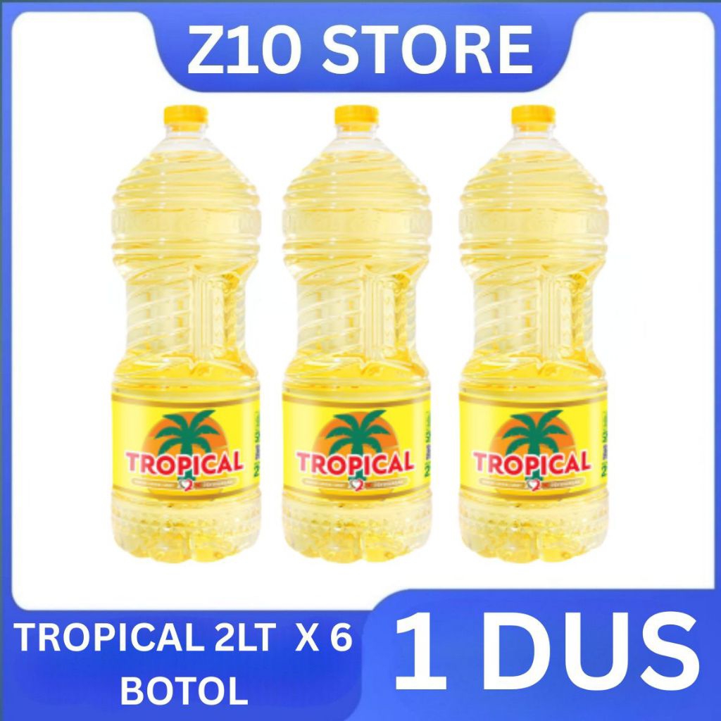 

tropical minyak goreng 2 liter botol (6botol) 1 dus
