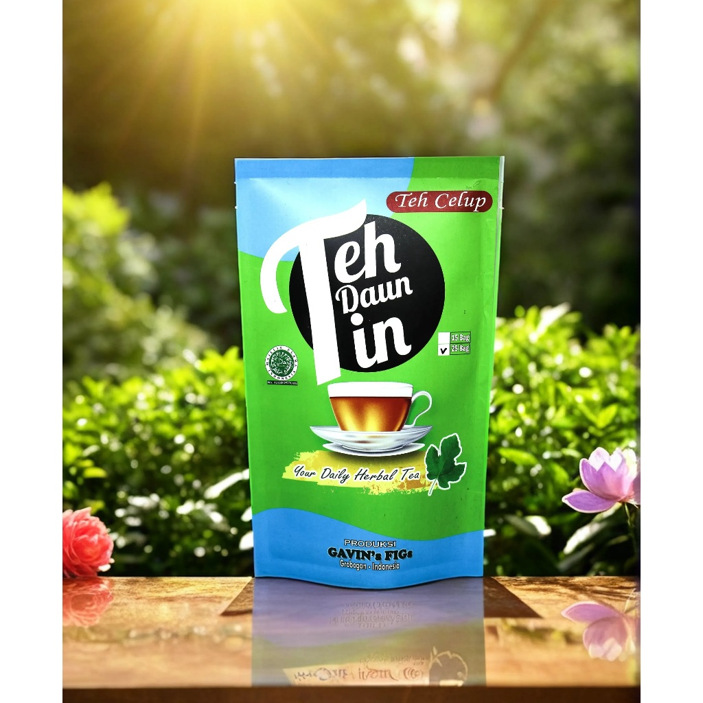 

Gavin's Figs Teh Celup Daun Tin (Isi 15)(Halal)