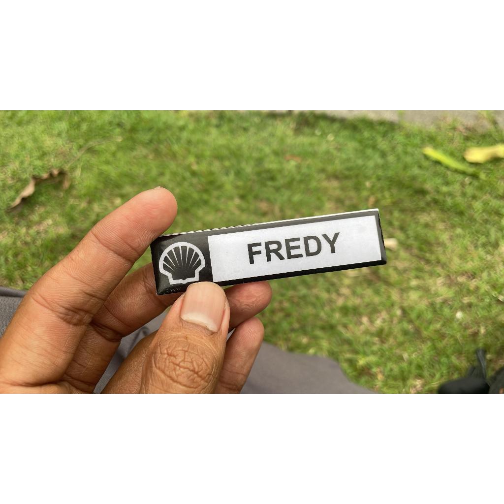 

Name Tag Uk. 8 x 2.5 cm Bahan Akrilik