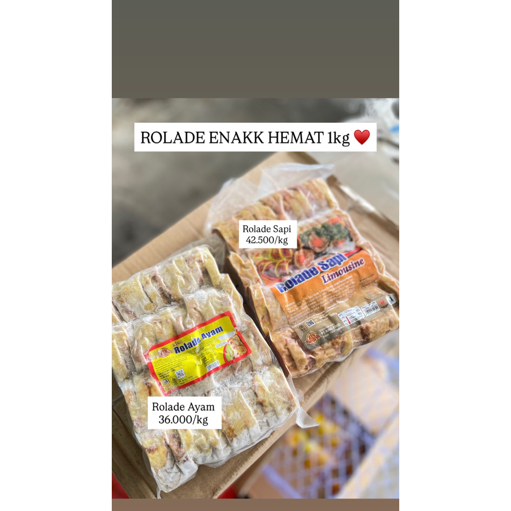

ROLADE AYAM LIMOUSINE 1kg