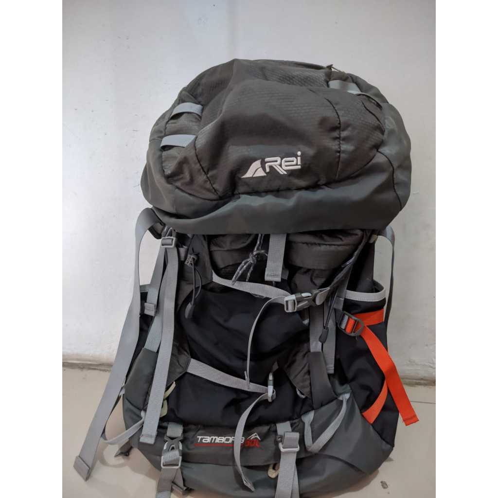 Arei Tambora 50L – Tas Carrier Gunung Pria Wanita Hiking Camping Outdoor Waterproof