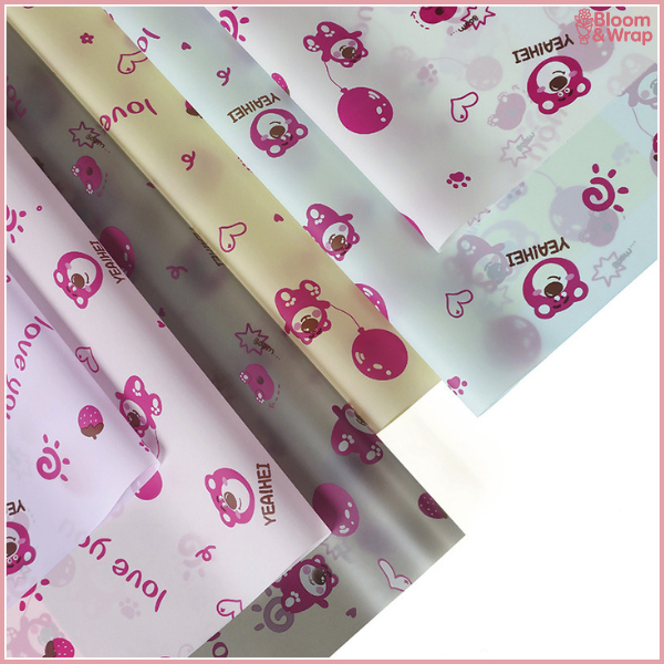 

Kertas Buket Cellophone Transparant Karakter Carton Lucu Anak KB84