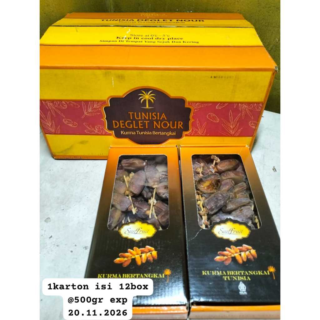 

tunisia deglet nour kurma tunisia bertangkai 400 gr