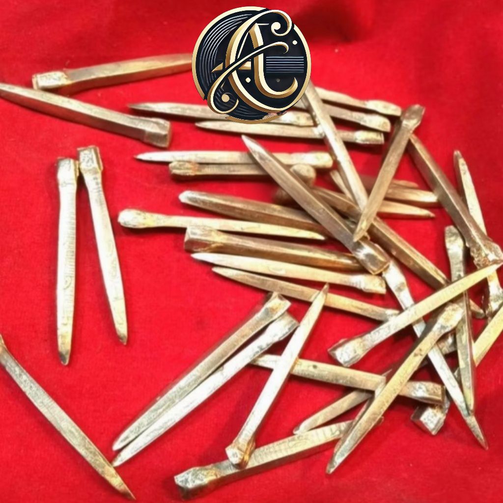 PAKU RAJA KUNINGAN SARI UKURAN 5cm DAN 7cm KUNINGAN ASLI