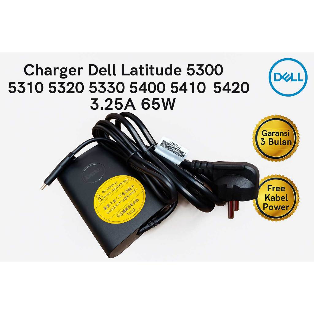 Adaptor Charger De ll Type-C Latitude 53