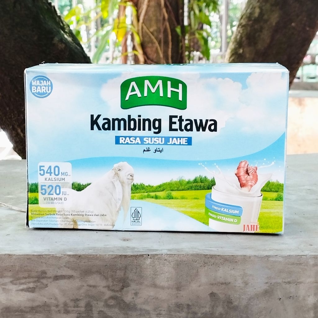 

❤️K&H❤️AMH SUSU KAMBING ETAWA PLUS JAHE MERAH 1 DOS 10 SASET