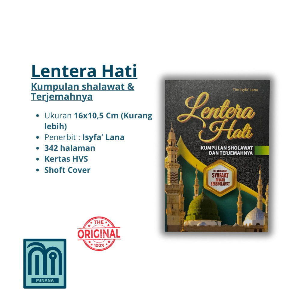 Buku Kumpulan Shalawat | Lentera Hati | Shalawat & Tejemah