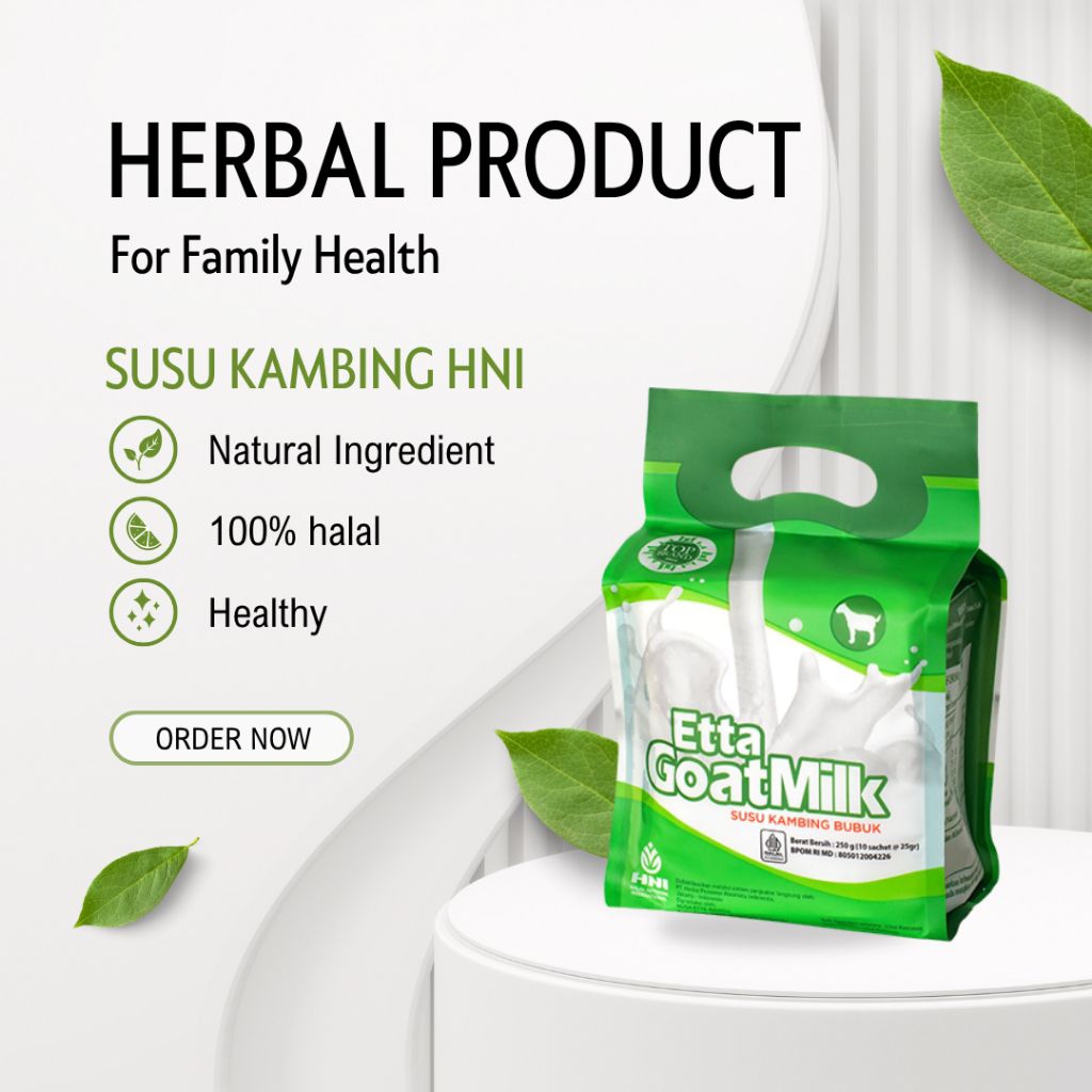 

HNI SUSU KAMBING ETAWA 10 SASET ETTA GOAT MILK