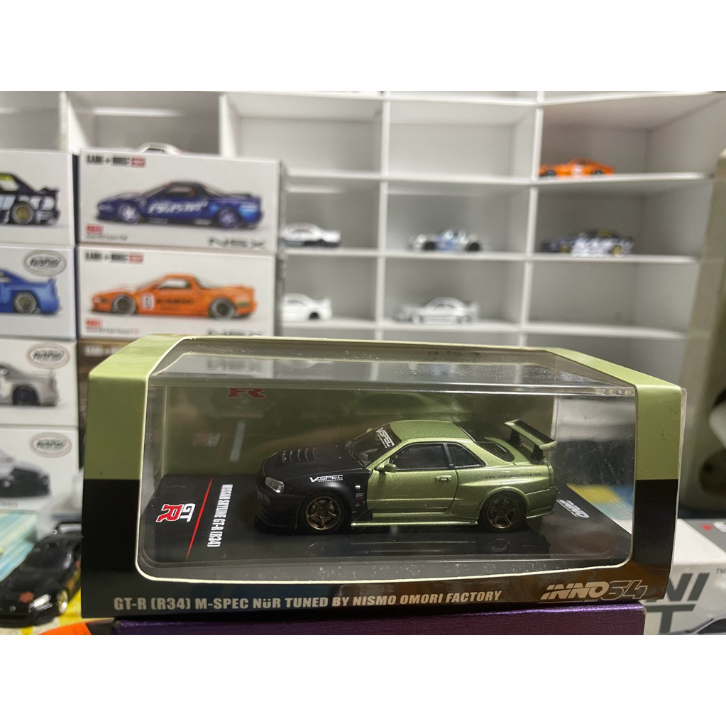 inno 64 skyline r34 nismo omori factory