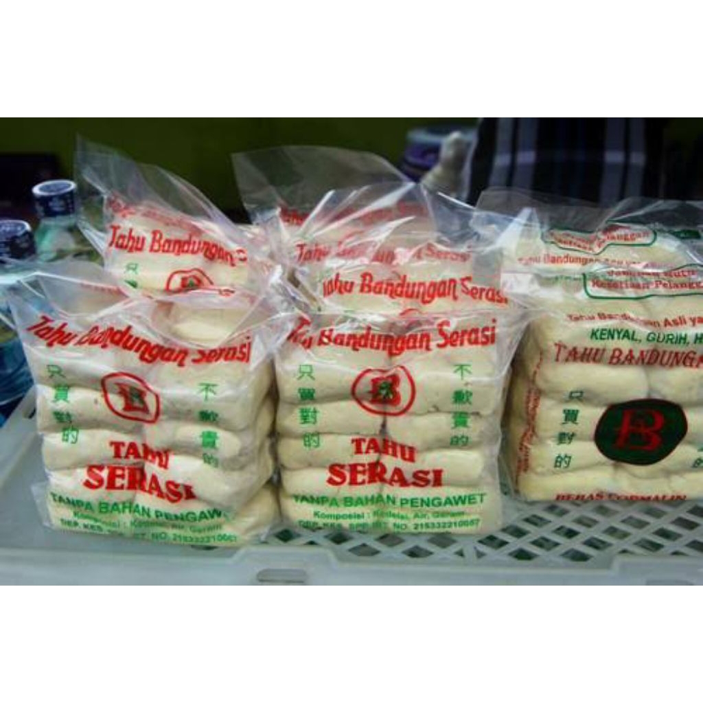 

tahu serasi asli bandungan isi 10 tanpa bahan pengawet gurih