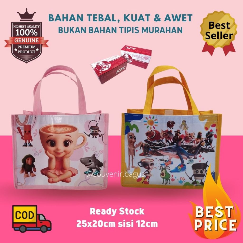 

Tas Ulang Tahun Tungtung Sahur Balerina Souvenir Ultah Capucina tralalero tralala br br patapim