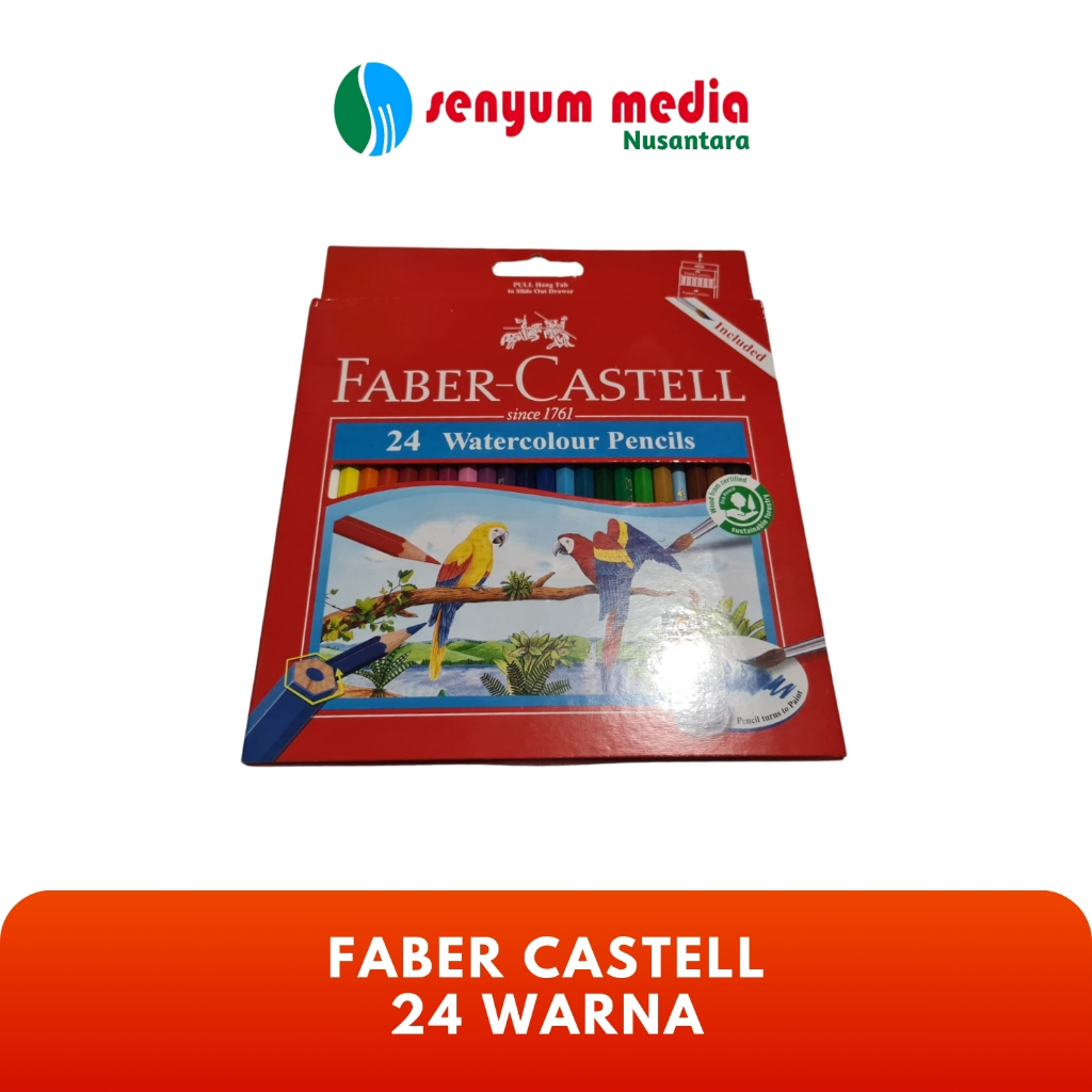 

PENSIL WARNA FABER-CASTELL 24 CLASSIC (S:PACK)