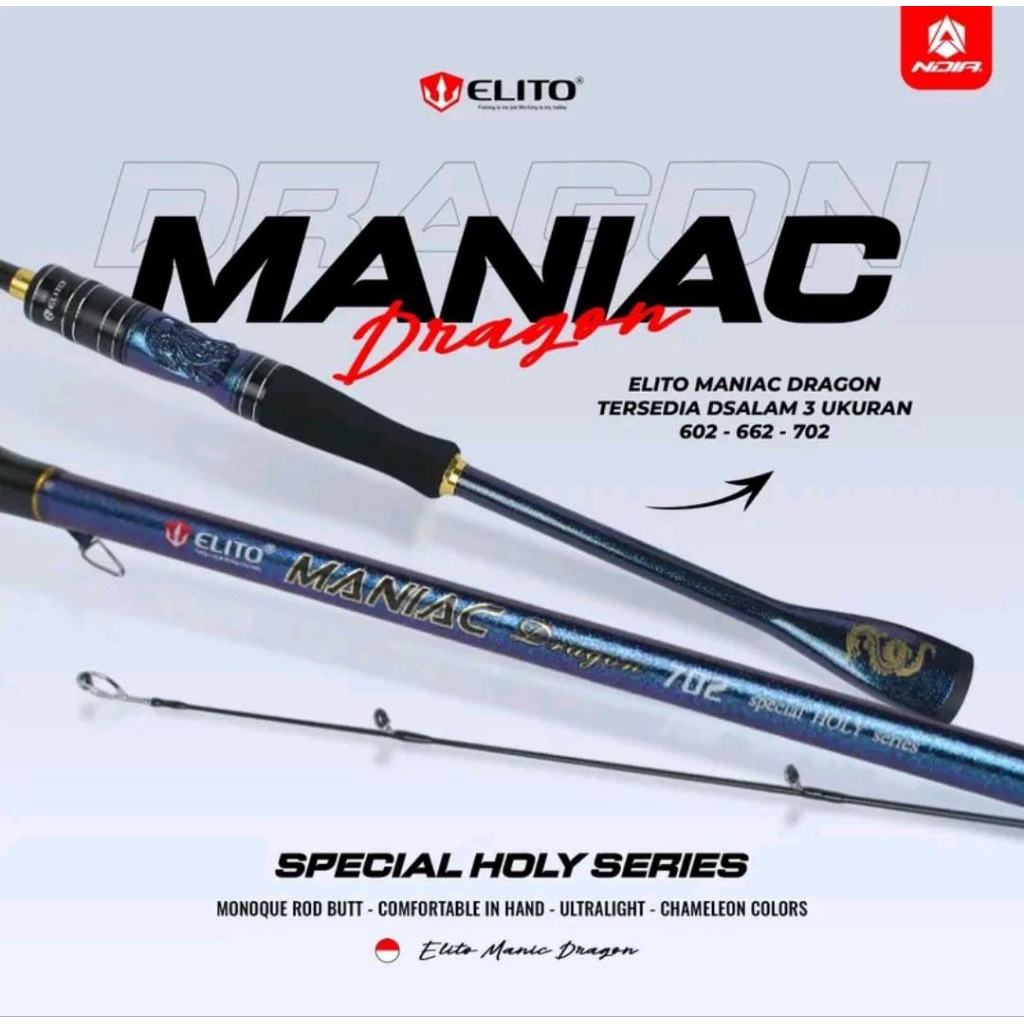 joran pancing UL Maniac Dragon