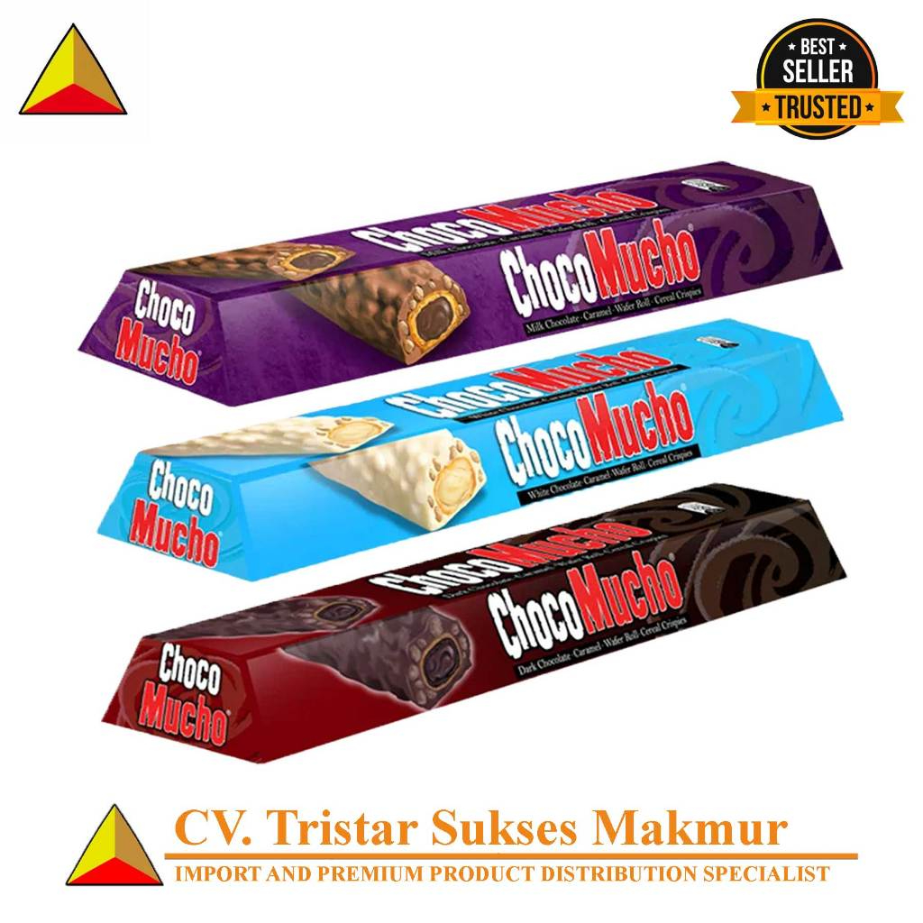 

CHOCO MUCHO BIG BAR 125gr / WAFFER ROLL LAPIS COKLAT