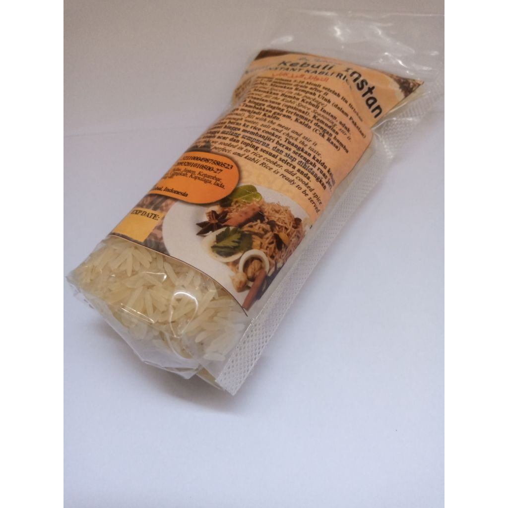 

Nasi Kebuli Instan (Beras Basmati + Bumbu Kebuli)