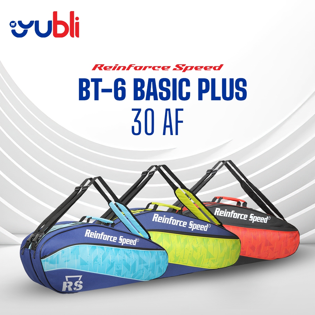 YuBli | TAS RAKET BADMINTON | RS BT6 BASIC+30AF | ORI 100%