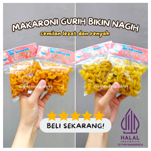 

Makaroni Si Utun Semua Varian Level Kemasan Kecil