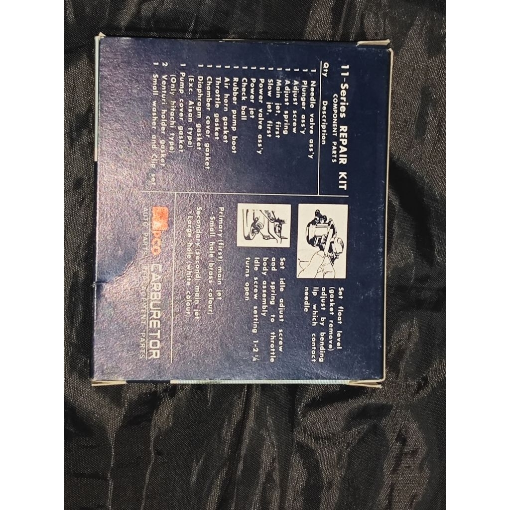 Repair kit carburator Suzuki Jimny lj80 ST20 Karburator