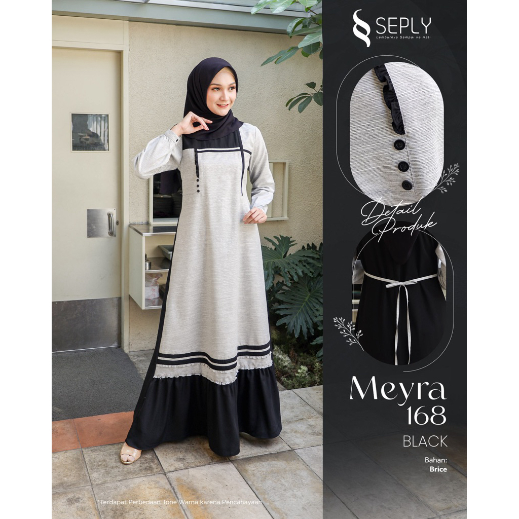 Gamis SEPLY Meyra 168 Black