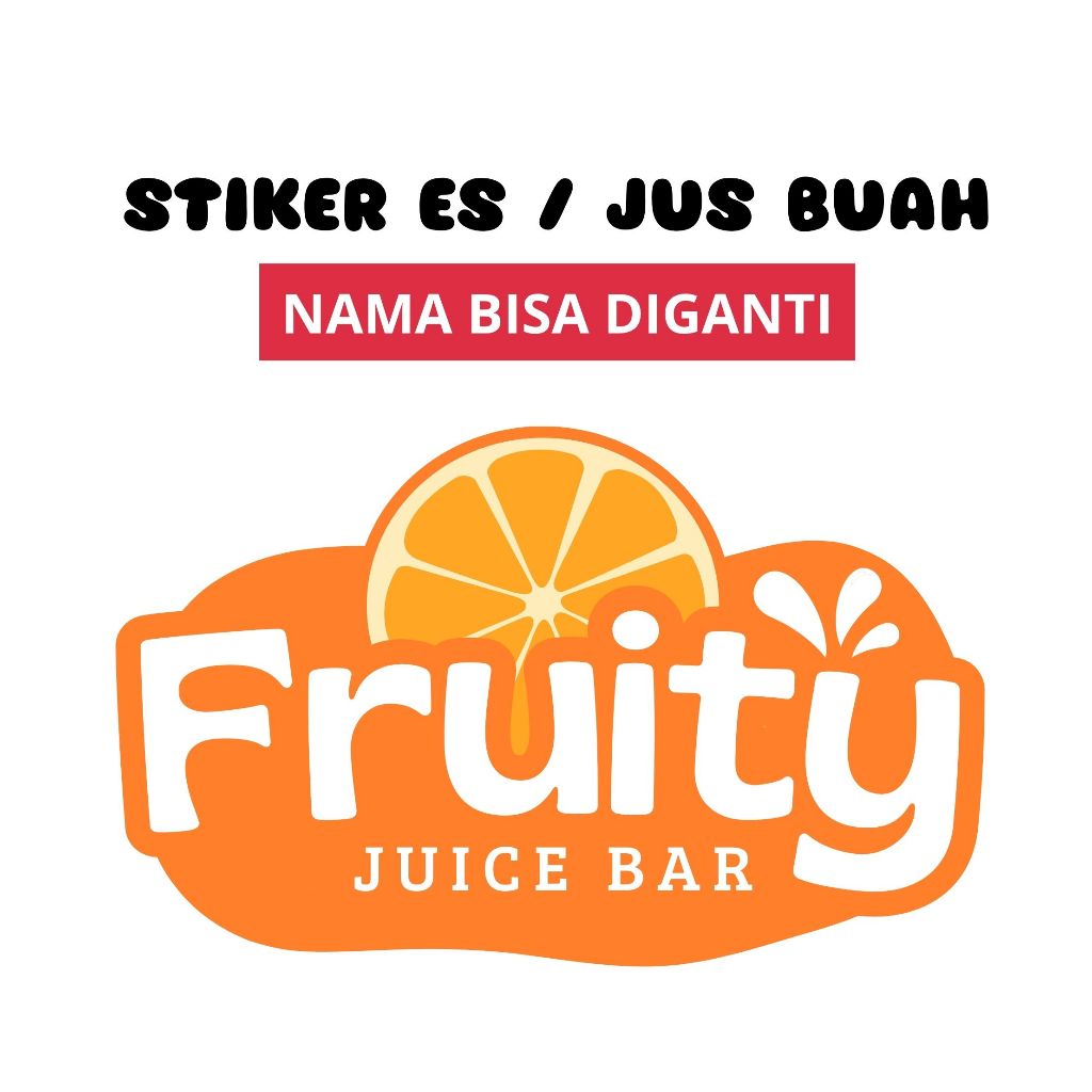 

Stiker Es Buah & Jus – Stiker Tahan Air untuk Cup Minuman Kekinian