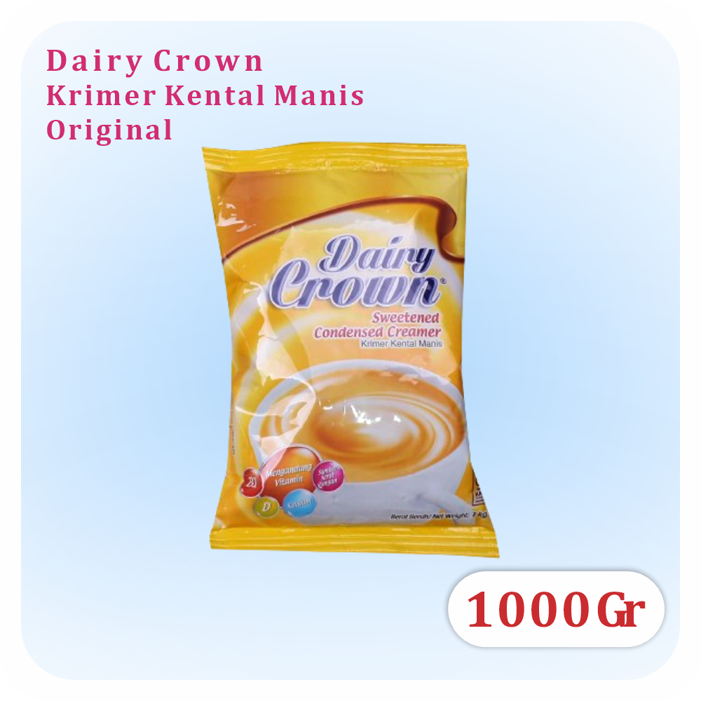 

Dairy Crown Krimer Kental Manis Pouch 1 Kg