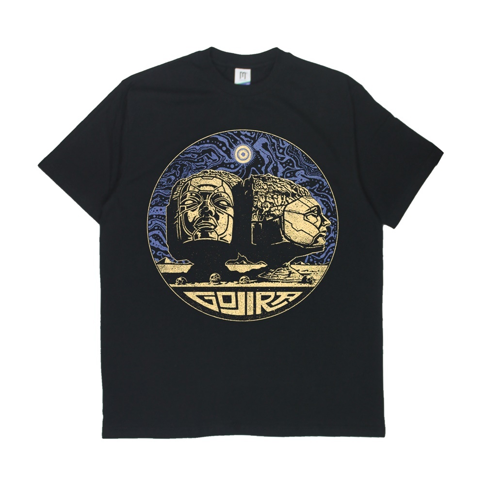 Kaos GOJIRA "sphinx" T-shirt Band Metal Cotton Combed Merch