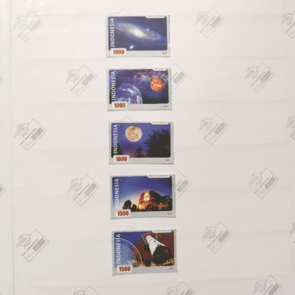 

Perangko Gastronomi Tata Surya 2003