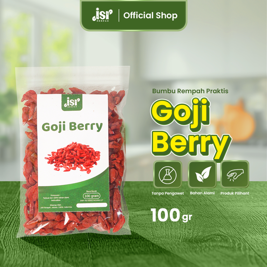 

Jsr Rempah Goji Berry Organic 100 Gram